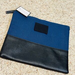 IT Cosmetics Navy and Black Makeup Bag